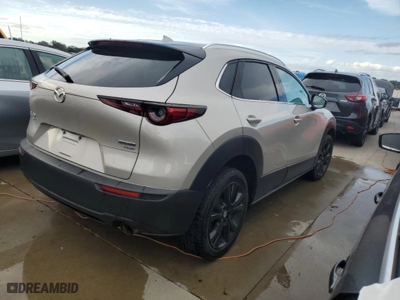 2022 Mazda CX-30 2.5 Turbo Premium Package with VIN 3MVDMBDYXNM449111, listed as a Copart auction lot 74265094 with 0 mi miles and Salvage Title. Bid and sale history available at carsss.com. Image 3.