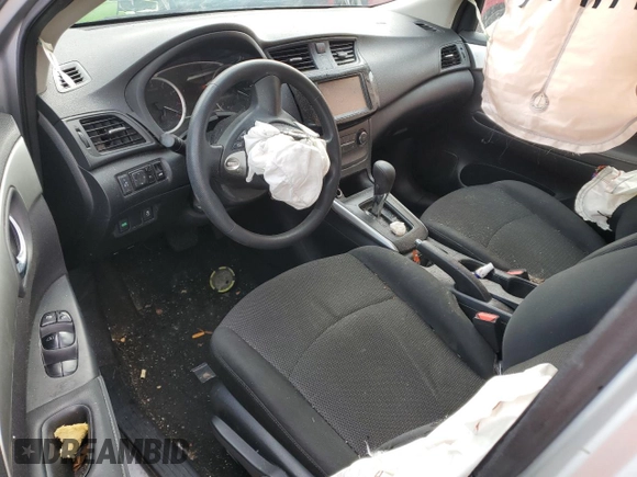 2019 Nissan Sentra S with VIN 3N1AB7AP9KY220221, listed as a Copart auction lot 84815844 with Not provided miles and Salvage title. Bid and sale history available at DreamBid. Image 8.