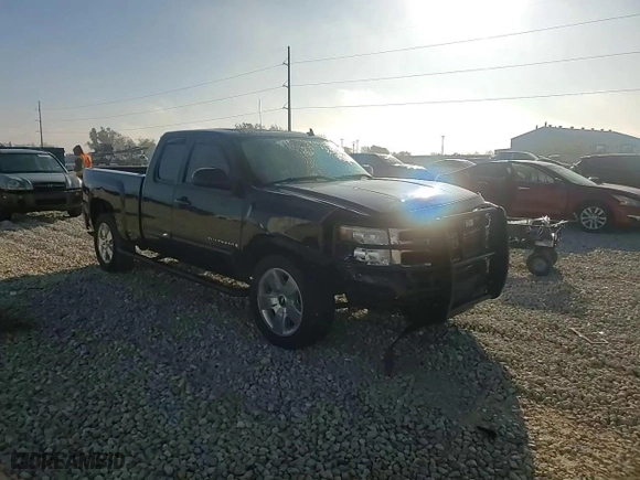 2009 Chevrolet Silverado 1500 LTZ with VIN 1GCEK39J09Z128633, listed as a Copart auction lot 83586594 with 0 mi miles and Salvage Title. Bid and sale history available at carsss.com. Image 10.