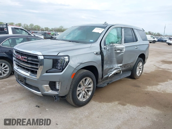 2024 GMC Yukon SLT with VIN 1GKS2BKD9RR282361, listed as a IAAI auction lot 41878591 with 13,347 mi miles. Bid and sale history available at carsss.com. Image 17.