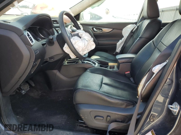 2016 Nissan Rogue SL with VIN 5N1AT2MT9GC880924, listed as a Copart auction lot 50440875 with 0 mi miles and Salvage Title. Bid and sale history available at carsss.com. Image 7.