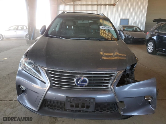 2013 Lexus RX 450h with VIN JTJBC1BA9D2062869, listed as a Copart auction lot 46698335 with NaN miles and Salvage Title. Bid and sale history available at carsss.com. Image 5.