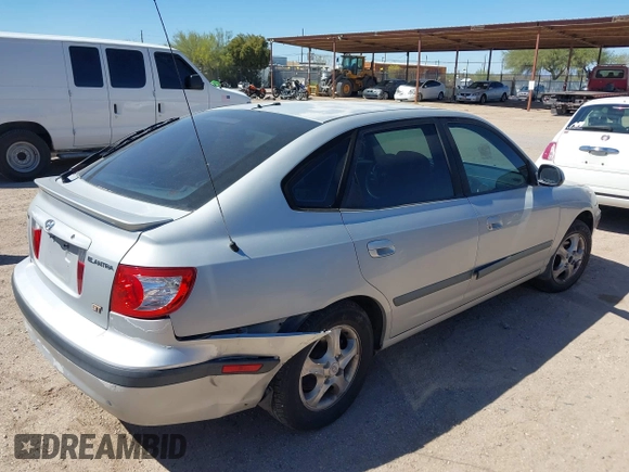 2006 Hyundai Elantra GLS z VIN KMHDN56D66U184805, wystawiony jako IAAI lot #41789615 z przebiegiem 190 140 mil mil oraz . Historia ofert i sprzedaży dostępna na DreamBid. Obrazek 4.