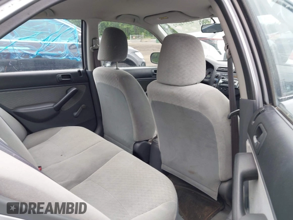 2001 Honda Civic with VIN 1HGES15281L039355, listed as a IAAI auction lot 42374672 with 213,278 mi miles and . Bid and sale history available at DreamBid. Image 8.