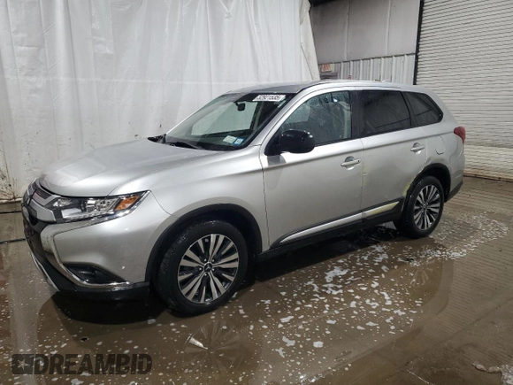 2020 Mitsubishi Outlander ES with VIN JA4AD2A38LZ011044, listed as a Copart auction lot 52921535 with 45,781 mi miles and Salvage Title. Bid and sale history available at carsss.com. Image 1.