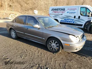2004 Hyundai Sonata GLS with VIN KMHWF35H14A048403, listed as a Copart auction lot 50827595 with 135,006 mi miles and Salvage Title. Bid and sale history available at carsss.com. Image 4.