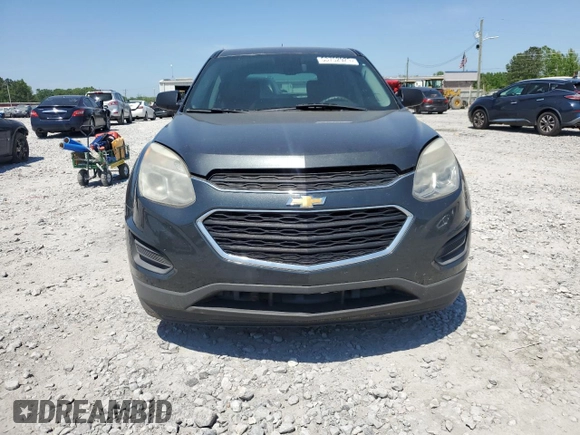 2017 Chevrolet Equinox LS with VIN 2GNALBEKXH1544983, listed as a Copart auction lot 53752925 with 137,407 mi miles and Clean Title. Bid and sale history available at carsss.com. Image 5.