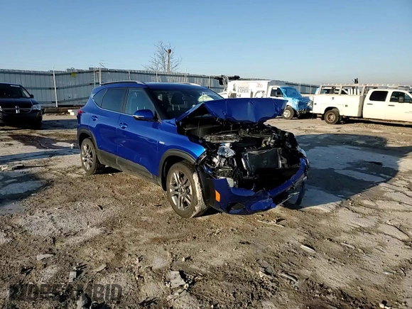 2023 Kia Seltos S with VIN KNDEUCAA4P7440517, listed as a Copart auction lot 44203445 with 46,375 mi miles and Salvage Title. Bid and sale history available at carsss.com. Image 12.