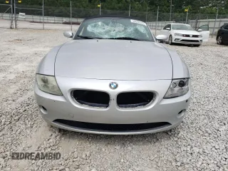2005 BMW Z4 3.0i with VIN 4USBT53565LU09320, listed as a Copart auction lot 59596535 with 118,790 mi miles and Salvage title. Bid and sale history available at DreamBid. Image 5.