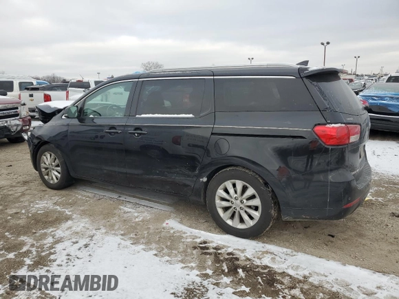 2015 Kia Sedona SX with VIN KNDMC5C13F6022249, listed as a Copart auction lot 83249054 with 0 mi miles and Clean Title. Bid and sale history available at carsss.com. Image 2.