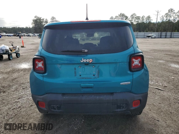 2020 Jeep Renegade Altitude z VIN ZACNJAB10LPK93456, wystawiony jako Copart lot #85796514 z przebiegiem Nie podano mil oraz Szkoda całkowita • Salvage title. Historia ofert i sprzedaży dostępna na DreamBid. Obrazek 6.