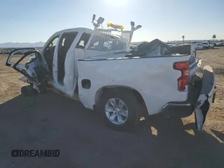 2024 Chevrolet Silverado 1500 LT with VIN 1GCPACED2RZ170782, listed as a Copart auction lot 87597725 with Not Provided miles and Salvage Title. Bid and sale history available at DreamBid. Image 2.