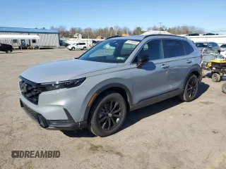 2025 Honda CR-V Sport-L with VIN 2HKRS6H8XSH814712, listed as a Copart auction lot 46796665 with 1,256 mi miles and Salvage Title. Bid and sale history available at DreamBid. Image 1.