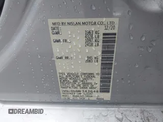 2021 Nissan Altima SV with VIN 1N4BL4DV6MN343648, listed as a IAAI auction lot 42321888 with 18,232 mi miles and . Bid and sale history available at DreamBid. Image 9.