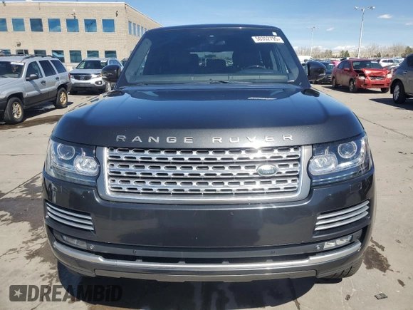 2014 Land Rover Range Rover Supercharged Autobiography with VIN SALGV2TF3EA155471, listed as a Copart auction lot 50352795 with 71,390 mi miles and Salvage title. Bid and sale history available at DreamBid. Image 5.
