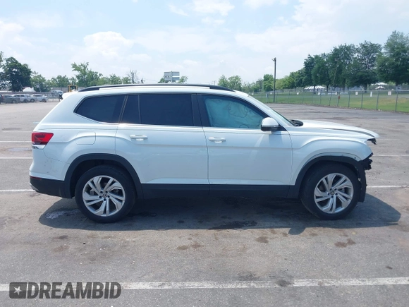2023 Volkswagen Atlas SE with VIN 1V2HR2CA9PC536820, listed as a IAAI auction lot 42629724 with 25,419 mi miles and . Bid and sale history available at DreamBid. Image 13.