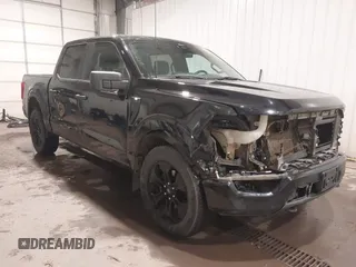 2022 Ford F-150 XL with VIN 1FTEW1EP2NFC26626, listed as a IAAI auction lot 41455124 with 56,376 mi miles. Bid and sale history available at carsss.com. Image 1.
