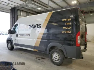 2017 Ram ProMaster Cargo with VIN 3C6TRVDG9HE550721, listed as a Copart auction lot 53695575 with 100,559 mi miles and Salvage Title. Bid and sale history available at carsss.com. Image 2.