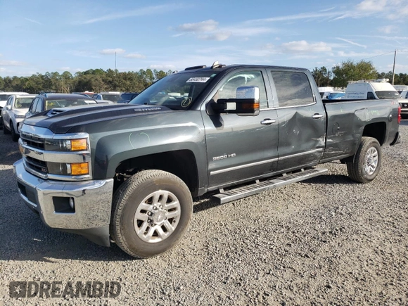 2019 Chevrolet Silverado 3500HD LTZ with VIN 1GC4KXEY8KF262626, listed as a Copart auction lot 80450744 with 83,072 mi miles and Salvage Title. Bid and sale history available at carsss.com. Image 1.