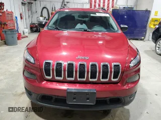 2017 Jeep Cherokee Sport with VIN 1C4PJMAB0HW504625, listed as a Copart auction lot 84867194 with 46,966 mi miles and Salvage Title. Bid and sale history available at carsss.com. Image 5.