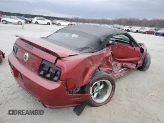 2006 Ford Mustang GT Deluxe with VIN 1ZVHT85H965218583, listed as a Copart auction lot 47799365 with Not Provided miles and Salvage Title. Bid and sale history available at carsss.com. Image 3.