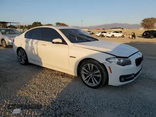 2016 BMW 5 Series 528i with VIN WBA5A5C51GD528217, listed as a Copart auction lot 46084325 with 139,840 mi miles and Salvage Title. Bid and sale history available at carsss.com. Image 4.