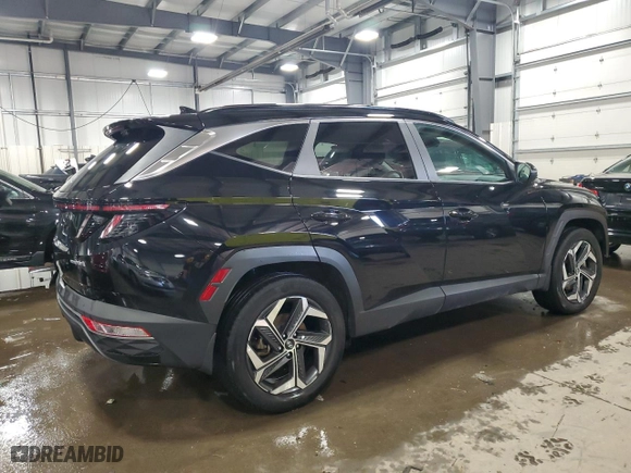 2022 Hyundai Tucson Hybrid SEL Convenience with VIN KM8JFCA12NU061759, listed as a Copart auction lot 42361665 with 28,841 mi miles and Salvage Title. Bid and sale history available at carsss.com. Image 3.