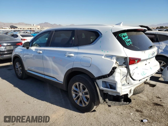 2020 Hyundai Santa Fe SEL with VIN 5NMS3CADXLH205834, listed as a Copart auction lot 71862872 with 39,229 mi miles. Bid and sale history available at carsss.com. Image 2.