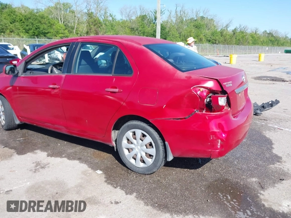 2008 Toyota Yaris with VIN JTDBT923381296472, listed as a IAAI auction lot 41966790 with 141,032 mi miles. Bid and sale history available at carsss.com. Image 6.