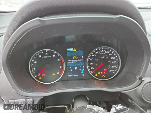 2024 Mitsubishi Eclipse Cross ES with VIN JA4ATUAA5RZ612868, listed as a Copart auction lot 45105185 with 11,230 mi miles and Salvage title. Bid and sale history available at DreamBid. Image 9.