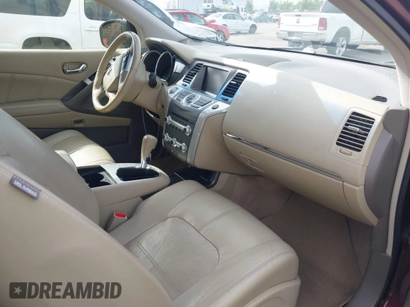 2014 Nissan Murano S with VIN JN8AZ1MW5EW529631, listed as a IAAI auction lot 42385719 with 168,182 mi miles and . Bid and sale history available at DreamBid. Image 5.