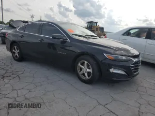 2020 Chevrolet Malibu LS with VIN 1G1ZB5ST8LF048555, listed as a Copart auction lot 52383405 with Not Provided miles and Salvage Title. Bid and sale history available at DreamBid. Image 4.