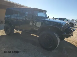 2014 Jeep Wrangler Unlimited Rubicon X with VIN 1C4HJWFG8EL119654, listed as a Copart auction lot 46699055 with 148,412 mi miles and Salvage title. Bid and sale history available at DreamBid. Image 4.