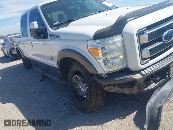 2015 Ford Super Duty F-250 SRW Lariat with VIN 1FT7W2BT0FEB68815, listed as a IAAI auction lot 41574350 with 162,905 mi miles. Bid and sale history available at carsss.com. Image 6.