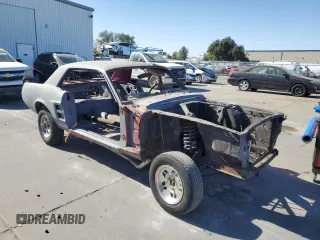 1967 Ford Mustang z VIN 7R01C187037, wystawiony jako Copart lot #76797114 z przebiegiem Nie podano mil oraz Szkoda całkowita • Salvage title. Historia ofert i sprzedaży dostępna na DreamBid. Obrazek 4.