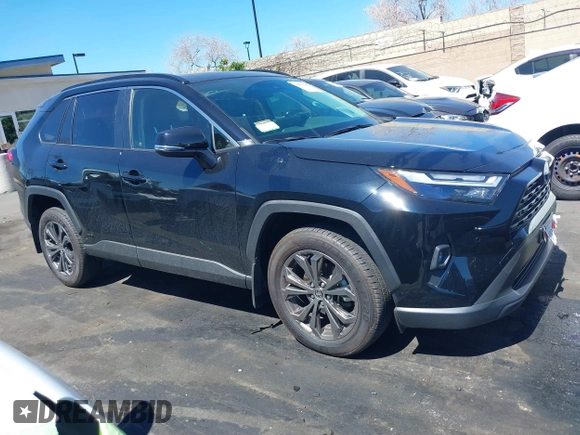 2024 Toyota RAV4 Hybrid XLE Premium with VIN JTMB6RFV0RD126685, listed as a IAAI auction lot 41870692 with 21,637 mi miles. Bid and sale history available at carsss.com. Image 13.