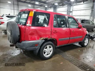 2000 Honda CR-V EX with VIN JHLRD186XYS001928, listed as a Copart auction lot 49046115 with 161,242 mi miles and Salvage Title. Bid and sale history available at carsss.com. Image 3.