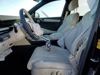 2025 Genesis GV80 Prestige with VIN KMUHEESC7SU228496, listed as a Copart auction lot 42174575 with 4,375 mi miles and Salvage Title. Bid and sale history available at DreamBid. Image 7.