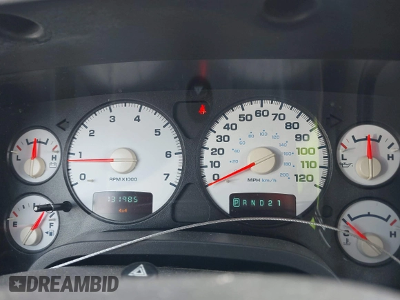 2003 Dodge 1500 ST with VIN 1D7HU18N43J610906, listed as a IAAI auction lot 41791751 with 131,985 mi miles. Bid and sale history available at carsss.com. Image 7.
