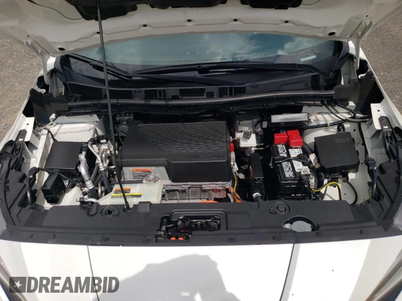 2022 Nissan LEAF SV Plus with VIN 1N4BZ1CV0NC559667, listed as a Copart auction lot 53460345 with 21,772 mi miles and Salvage Title. Bid and sale history available at DreamBid. Image 11.