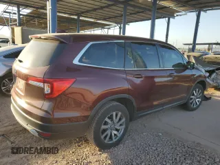 2021 Honda Pilot EX z VIN 5FNYF5H38MB017617, wystawiony jako Copart lot #44785305 z przebiegiem 75 879 mil mil oraz Szkoda całkowita • Salvage title. Historia ofert i sprzedaży dostępna na DreamBid. Obrazek 3.