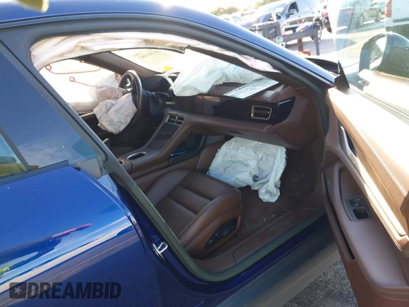 2022 Porsche Taycan with VIN WP0AA2Y17NSA14941, listed as a IAAI auction lot 41101582 with Not Provided miles and . Bid and sale history available at DreamBid. Image 5.
