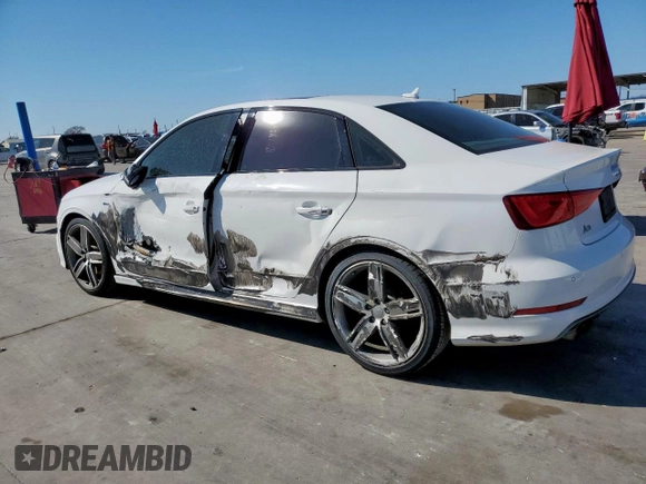 2016 Audi A3 1.8T Premium with VIN WAUA7GFF4G1109809, listed as a Copart auction lot 47106365 with 96,296 mi miles and Salvage Title. Bid and sale history available at carsss.com. Image 2.
