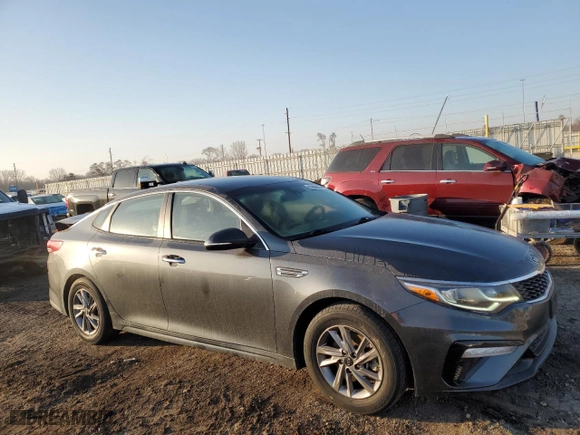 2020 Kia Optima LX with VIN 5XXGT4L37LG435636, listed as a Copart auction lot 47985015 with 46,610 mi miles and Salvage Title. Bid and sale history available at carsss.com. Image 4.