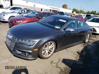 2017 Audi S7 Premium Plus with VIN WAUWFAFC5HN080018, listed as a Copart auction lot 63390413 with 110,410 mi miles. Bid and sale history available at carsss.com. Image 1.
