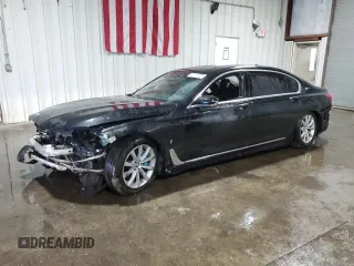 2017 BMW 7 Series 740e xDrive iPerformance with VIN WBA7J2C32HG497792, listed as a Copart auction lot 75566654 with 0 mi miles and Clean Title. Bid and sale history available at carsss.com. Image 1.