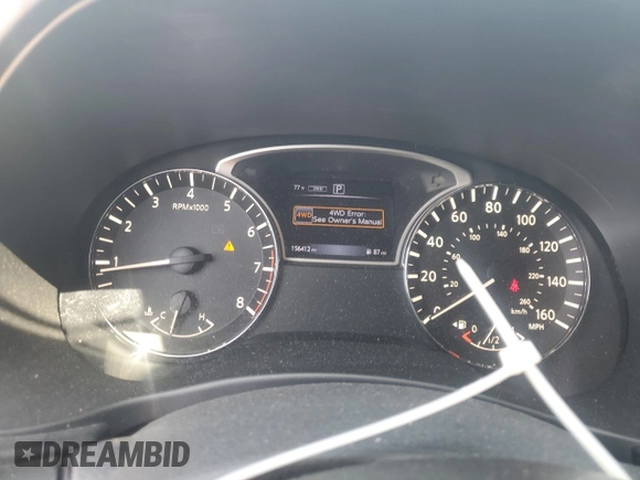 2017 Nissan Pathfinder SL with VIN 5N1DR2MM5HC666714, listed as a Copart auction lot 52892715 with 156,412 mi miles and Salvage title. Bid and sale history available at DreamBid. Image 9.