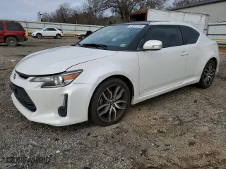 2015 Scion tC with VIN JTKJF5C75FJ006350, listed as a Copart auction lot 43591335 with 56,851 mi miles and Salvage Title. Bid and sale history available at carsss.com. Image 1.
