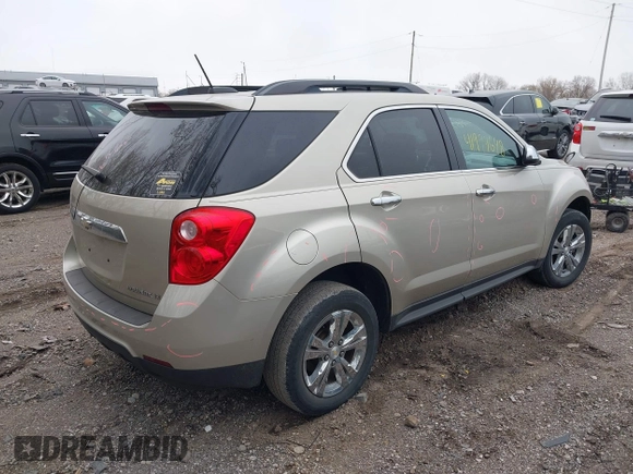 2015 Chevrolet Equinox LT with VIN 2GNALBEK8F1117363, listed as a IAAI auction lot 41994648 with 87,748 mi miles. Bid and sale history available at carsss.com. Image 4.