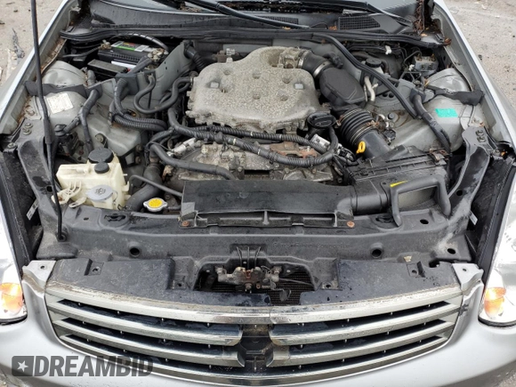 2005 Infiniti G35 with VIN JNKCV51F85M310877, listed as a Copart auction lot 57186435 with 143,945 mi miles and Clean Title. Bid and sale history available at DreamBid. Image 11.